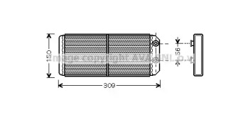 Теплообменник (AVA QUALITY COOLING: AU6180)