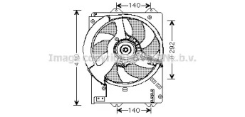 Вентилятор (AVA QUALITY COOLING: AU7501)