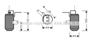 Осушитель (AVA QUALITY COOLING: AUD158)