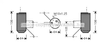 Осушитель (AVA QUALITY COOLING: AUD210)