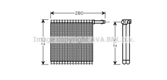 Испаритель (AVA QUALITY COOLING: AUV196)