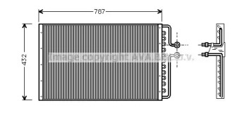 Конденсатор (AVA QUALITY COOLING: BK5011)