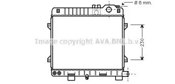 Теплообменник (AVA QUALITY COOLING: BW2075)