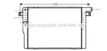 Теплообменник (AVA QUALITY COOLING: BW2091)