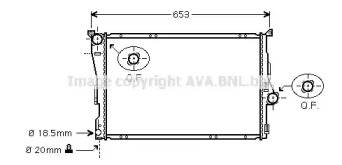 Теплообменник (AVA QUALITY COOLING: BW2205)