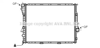 Теплообменник (AVA QUALITY COOLING: BW2274)