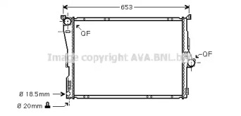 Теплообменник (AVA QUALITY COOLING: BW2290)