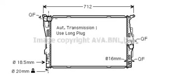 Теплообменник (AVA QUALITY COOLING: BW2303)