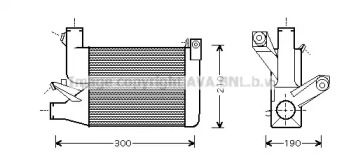 Теплообменник (AVA QUALITY COOLING: BW4260)