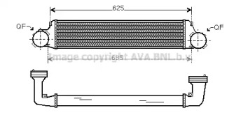 Теплообменник (AVA QUALITY COOLING: BW4280)