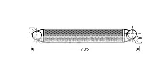 Теплообменник (AVA QUALITY COOLING: BW4340)