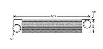 Теплообменник (AVA QUALITY COOLING: BW4346)