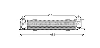 Теплообменник (AVA QUALITY COOLING: BW4378)