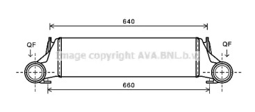 Теплообменник (AVA QUALITY COOLING: BW4421)