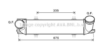 Теплообменник (AVA QUALITY COOLING: BW4438)