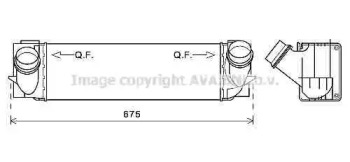 Теплообменник (AVA QUALITY COOLING: BW4457)