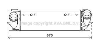 Теплообменник (AVA QUALITY COOLING: BW4463)