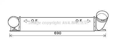 Теплообменник (AVA QUALITY COOLING: BW4482)