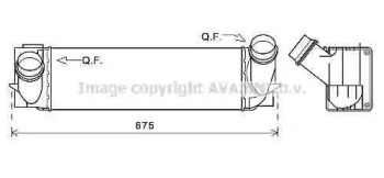 Теплообменник (AVA QUALITY COOLING: BW4494)