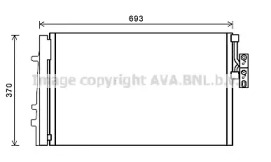 Конденсатор (AVA QUALITY COOLING: BW5479D)