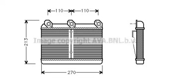 Теплообменник (AVA QUALITY COOLING: BW6023)