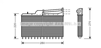 Теплообменник (AVA QUALITY COOLING: BW6029)