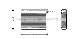 Теплообменник (AVA QUALITY COOLING: BW6166)