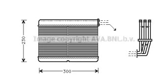 Теплообменник (AVA QUALITY COOLING: BW6212)