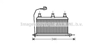 Теплообменник (AVA QUALITY COOLING: BW6352)