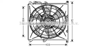 Вентилятор (AVA QUALITY COOLING: BW7503)