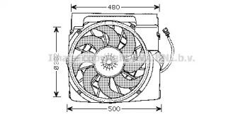 Вентилятор (AVA QUALITY COOLING: BW7511)