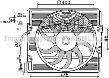 Вентилятор (AVA QUALITY COOLING: BW7512)