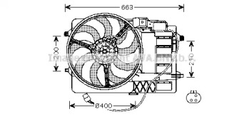 Вентилятор (AVA QUALITY COOLING: BW7516)