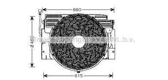 Вентилятор (AVA QUALITY COOLING: BW7517)