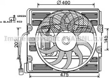 Вентилятор (AVA QUALITY COOLING: BW7526)