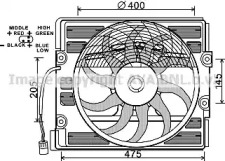 Вентилятор (AVA QUALITY COOLING: BW7527)