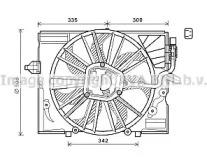 Вентилятор (AVA QUALITY COOLING: BW7533)