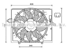 Вентилятор (AVA QUALITY COOLING: BW7537)