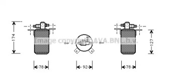 Осушитель (AVA QUALITY COOLING: BWD021)