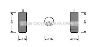 Осушитель (AVA QUALITY COOLING: BWD063)