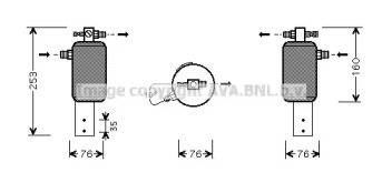 Осушитель (AVA QUALITY COOLING: BWD079)