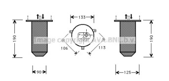 Осушитель (AVA QUALITY COOLING: BWD216)