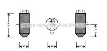 Осушитель (AVA QUALITY COOLING: BWD223)