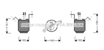 Осушитель (AVA QUALITY COOLING: BWD225)