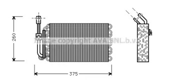 Испаритель (AVA QUALITY COOLING: BWV002)