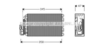 Испаритель (AVA QUALITY COOLING: BWV272)