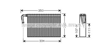 Испаритель (AVA QUALITY COOLING: BWV305)