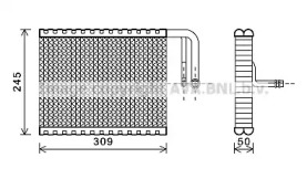 Испаритель (AVA QUALITY COOLING: BWV402)