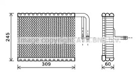 Испаритель (AVA QUALITY COOLING: BWV440)