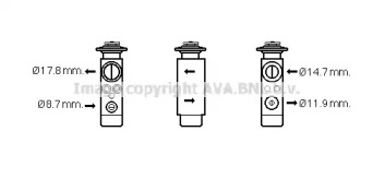 Клапан (AVA QUALITY COOLING: CN1219)